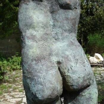 Sculptuur getiteld "HOMMAGE  A DONATELL…" door Michel Moskovtchenko, Origineel Kunstwerk, Metalen