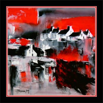 Painting titled "111-cadre.jpg" by Michel Ronsain, Original Artwork