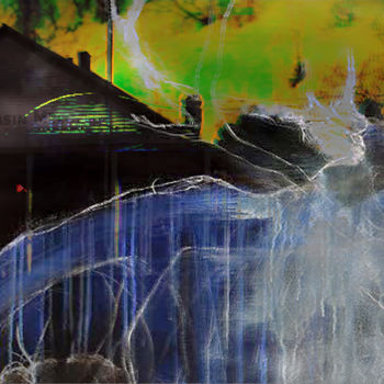 Arte digital titulada "Boise Bassin" por Michel Tabanou, Obra de arte original, Otro