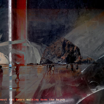 Digitale Kunst mit dem Titel "We spent almost two…" von Michel Tabanou, Original-Kunstwerk, Digitale Malerei