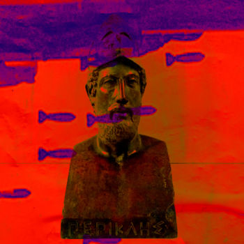 Digitale Kunst getiteld "Pericles" door Michel Tabanou, Origineel Kunstwerk, Anders