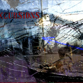 Digitale Kunst mit dem Titel "excursions ou les l…" von Michel Tabanou, Original-Kunstwerk, Digitale Malerei