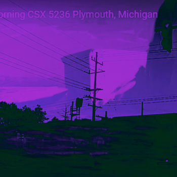 「early morning CSX 5…」というタイトルのデジタルアーツ Michel Tabanouによって, オリジナルのアートワーク, デジタル絵画