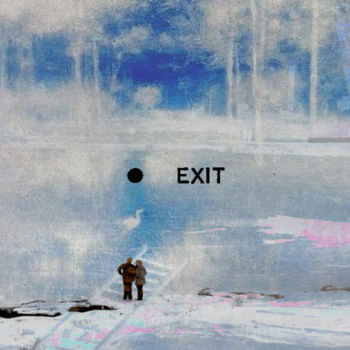 Arte digitale intitolato ".EXIT" da Michel Tabanou, Opera d'arte originale, Pittura digitale