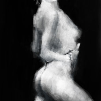 Digital Arts titled "Cabaret 0002" by Michel Thiery (By Daesyl arts), Original Artwork, Digital Painting