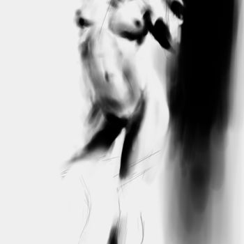 Arts numériques intitulée "Sumi dance series" par Michel Thiery (By Daesyl arts), Œuvre d'art originale, Peinture numérique