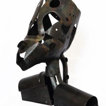 Sculpture titled "Mr Phillips Wants t…" by Michel V. Meulenert (Meulenert), Original Artwork, Metals