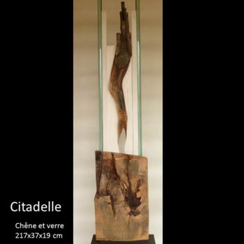 Скульптура под названием "citadelle.jpg" - Michel Valeyre, Подлинное произведение искусства, Дерево