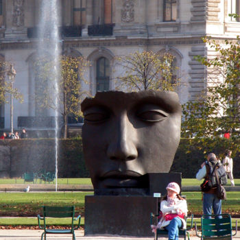 Fotografia intitulada "Paris Tuileries "Re…" por Michel Volle, Obras de arte originais