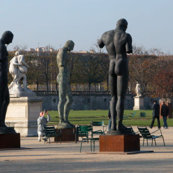 Photography titled "Paris "Tuileries 2"" by Michel Volle, Original Artwork