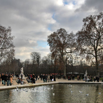 Photographie intitulée "Dimanche d'hiver au…" par Michel Volle, Œuvre d'art originale