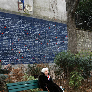 "Dos au mur" başlıklı Fotoğraf Michel Volle tarafından, Orijinal sanat