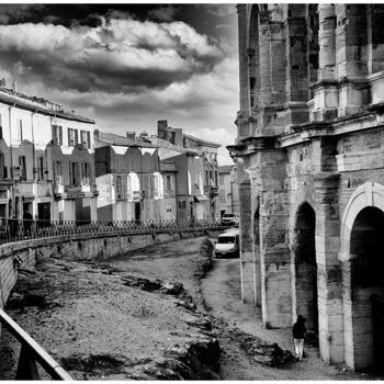 Fotografía titulada "Rond Point des Arèn…" por Michel Wayer, Obra de arte original, Fotografía digital