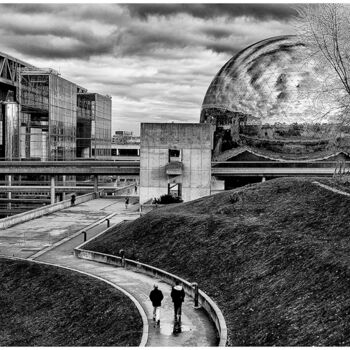 Fotografía titulada "La Géode" por Michel Wayer, Obra de arte original, Fotografía digital