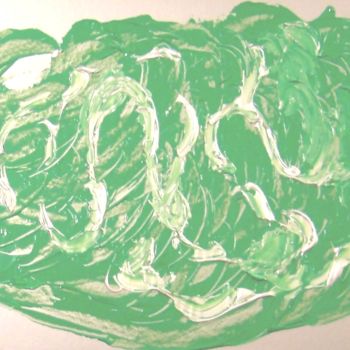 Картина под названием "Abstract 65" - Michela Curtis, Подлинное произведение искусства, Акрил Установлен на Другая жесткая п…