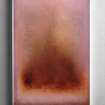Painting titled "LIGHT COLOR CONTEMP…" by Michelangelo Alessandro, Original Artwork, Oil Mounted on Wood Stretcher frame