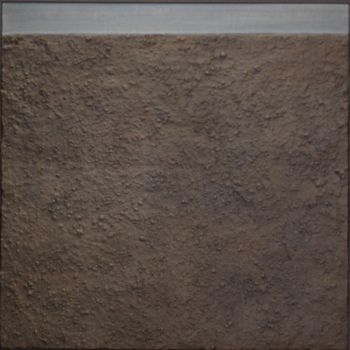 Peinture intitulée "terre de toscane" par Michelangelo Modica, Œuvre d'art originale