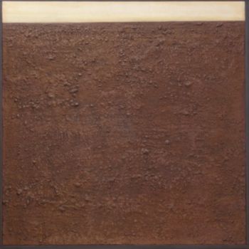 Pintura titulada "terre de toscane" por Michelangelo Modica, Obra de arte original