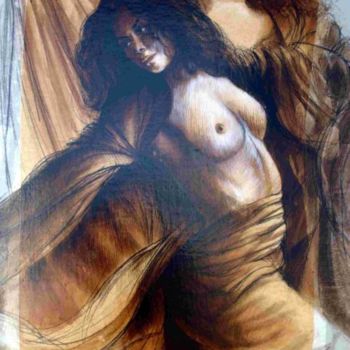 Painting titled "Ascendance" by Michel Bona, Original Artwork