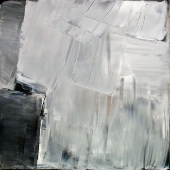 Pintura titulada "Ombre grise" por Michel Boucharinc, Obra de arte original, Acrílico Montado en Bastidor de camilla de made…