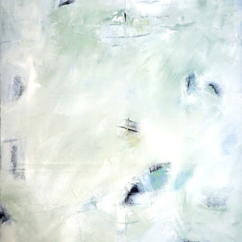 Painting titled "Surface N°11" by Michel Boucharinc, Original Artwork, Acrylic Mounted on Wood Stretcher frame