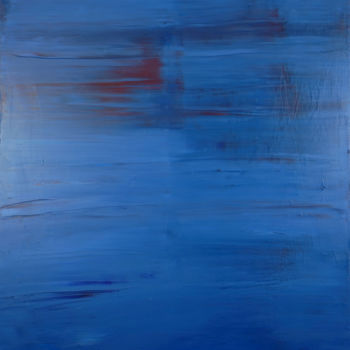 Painting titled "Surface N° 16" by Michel Boucharinc, Original Artwork, Acrylic Mounted on Wood Stretcher frame