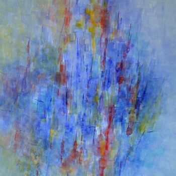 Painting titled "Cantate Outremer" by Michel Cabon, Original Artwork