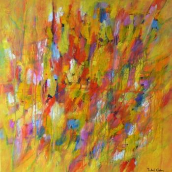 Painting titled "Joie" by Michel Cabon, Original Artwork