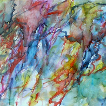 Painting titled "Allegro" by Michel Cabon, Original Artwork