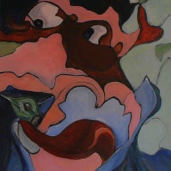 Malerei mit dem Titel "Il-dottore.jpg" von Michel Darves, Original-Kunstwerk, Acryl
