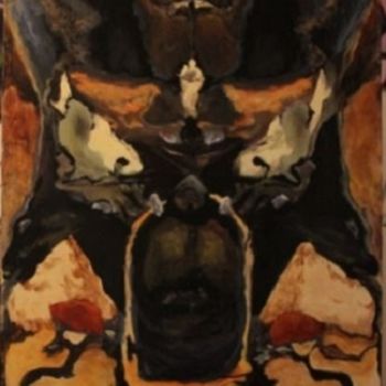 Peinture intitulée "La colère de la sor…" par Michel Darves, Œuvre d'art originale, Acrylique