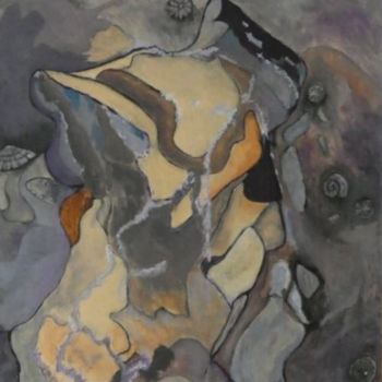Peinture intitulée "L'homme au tricorne…" par Michel Darves, Œuvre d'art originale, Acrylique