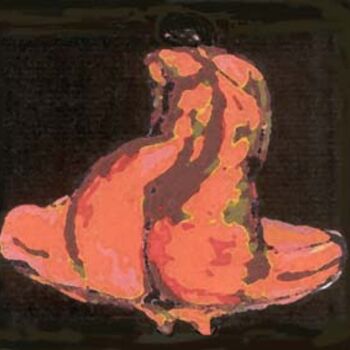 Malarstwo zatytułowany „Venus rouge” autorstwa Micheldejos, Oryginalna praca