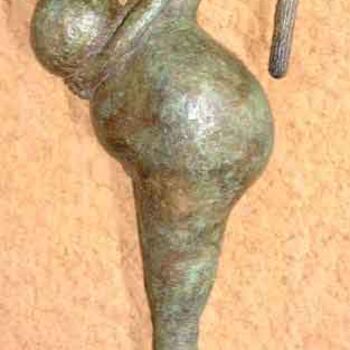 Sculpture titled "dum dum bronze" by Micheldejos, Original Artwork