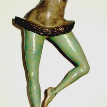 Sculpture intitulée "Ballerine" par Micheldejos, Œuvre d'art originale