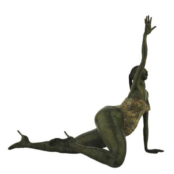 Γλυπτική με τίτλο "gogo girl" από Micheldejos, Αυθεντικά έργα τέχνης