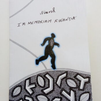 Drawing titled "In memoriam Rwanda…" by Michèle Caranove, Original Artwork, Ink
