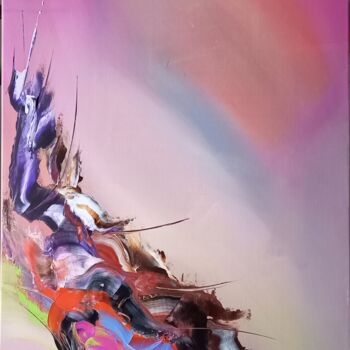 Pintura titulada "DREAM" por Michele Guillot, Obra de arte original, Acrílico Montado en Bastidor de camilla de madera