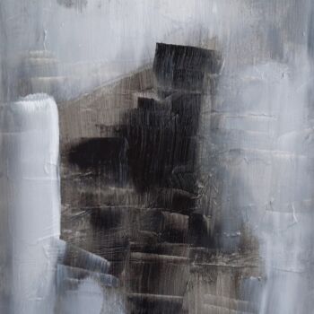 Malarstwo zatytułowany „SPLEEN” autorstwa Michele Guillot, Oryginalna praca, Akryl Zamontowany na Drewniana rama noszy
