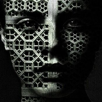 Grafika cyfrowa / sztuka generowana cyfrowo zatytułowany „Arabesque” autorstwa Michele Loguercio, Oryginalna praca