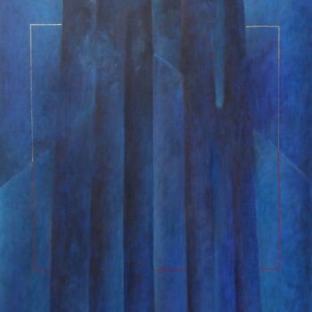 Pintura intitulada "Mystère pesant 2" por Michèle Radix, Obras de arte originais, Óleo