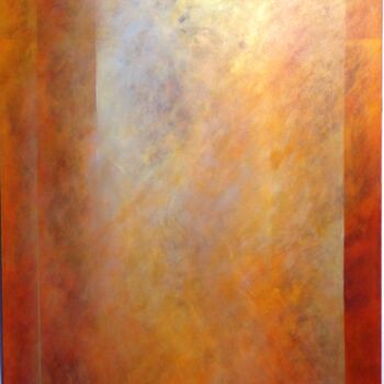 Painting titled "Trésor d'espace" by Michèle Radix, Original Artwork