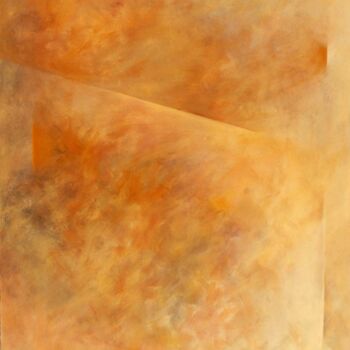 Pintura intitulada "Bruissement de lumi…" por Michèle Radix, Obras de arte originais