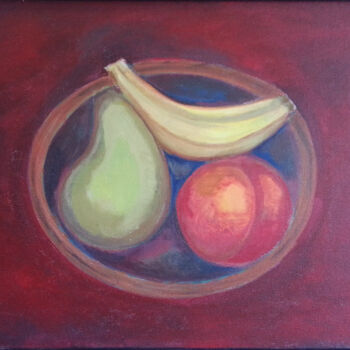 Malerei mit dem Titel "Fruit" von Michele Rene, Original-Kunstwerk, Acryl