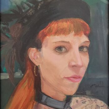 Painting titled "Miranda" by Michele Rene, Original Artwork, Acrylic