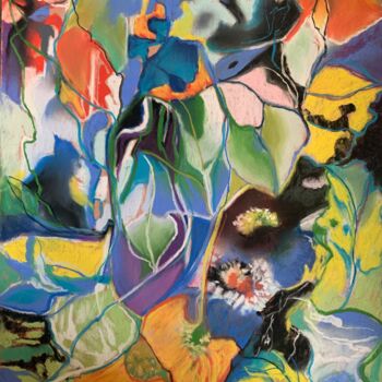 Peinture intitulée "Harmonie" par Michèle Padoy, Œuvre d'art originale, Pastel