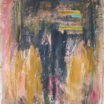 Pittura intitolato "Abstraction n° 14" da Michèle Dutruel-Dandelot, Opera d'arte originale, Acrilico
