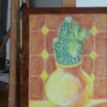 绘画 标题为“cactus” 由Michele Bompar Requena, 原创艺术品