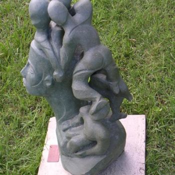 Sculptuur getiteld "Evasione di pensier…" door Michele Soro, Origineel Kunstwerk