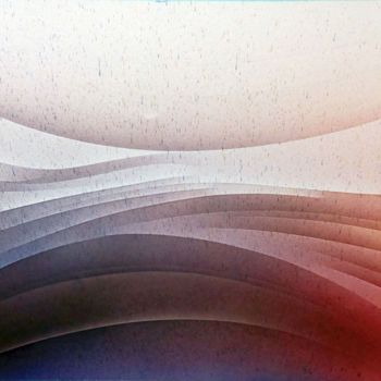 Malarstwo zatytułowany „Abstraction” autorstwa Michel Estival, Oryginalna praca, Farba w spray'u